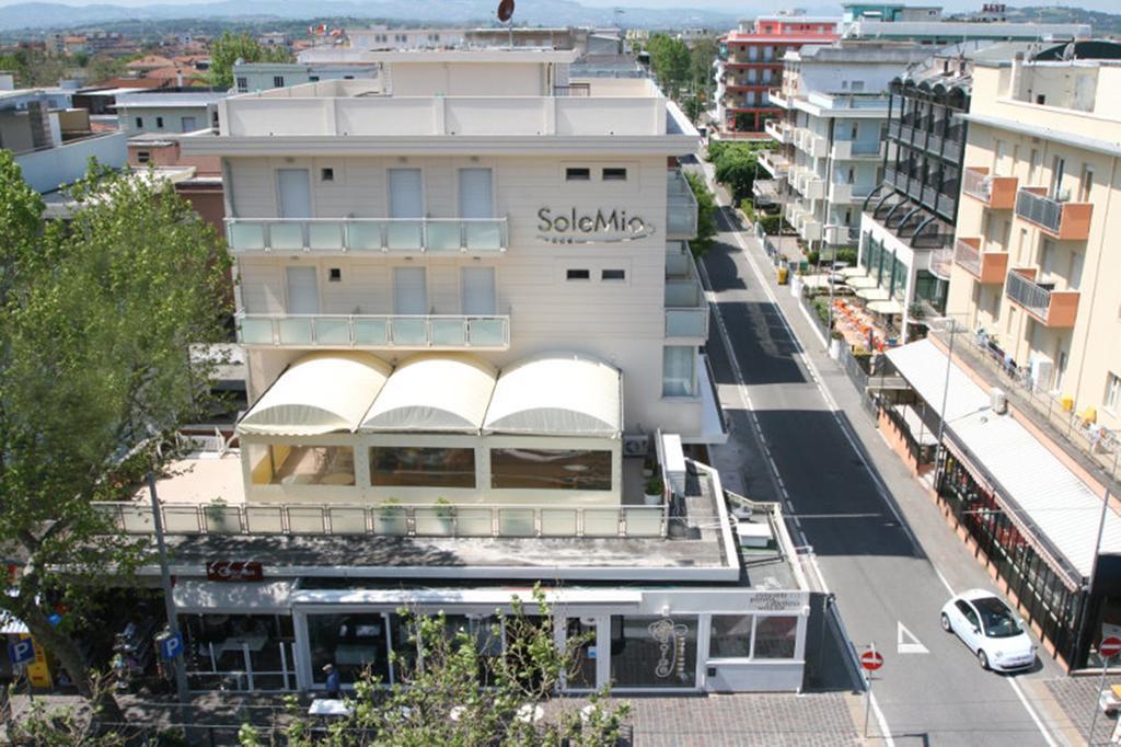 Hotel Sole Mio Rimini Eksteriør billede